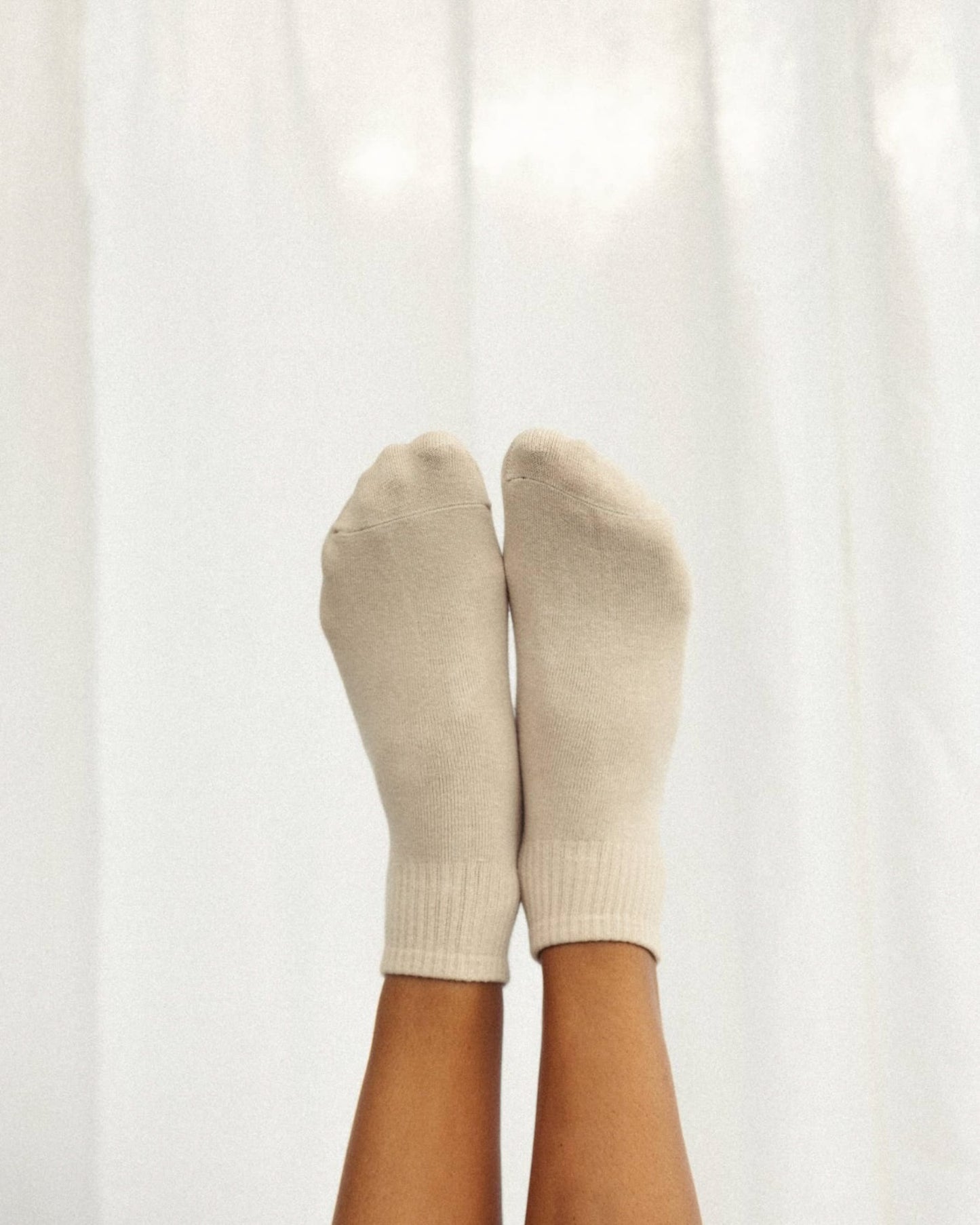 ankle sock - cream