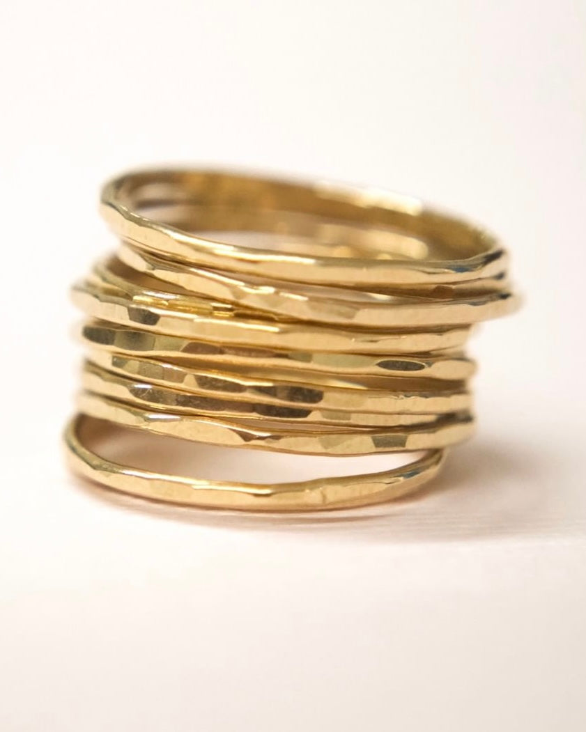 delicate stacking rings (2 styles)