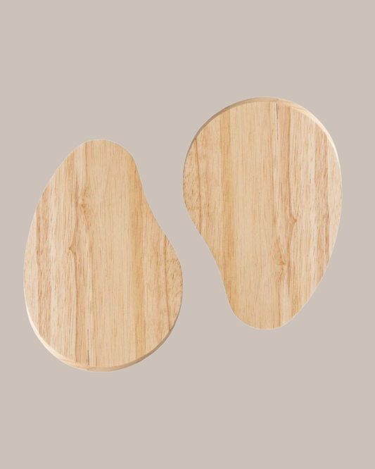 wood serving boards (set of 2)